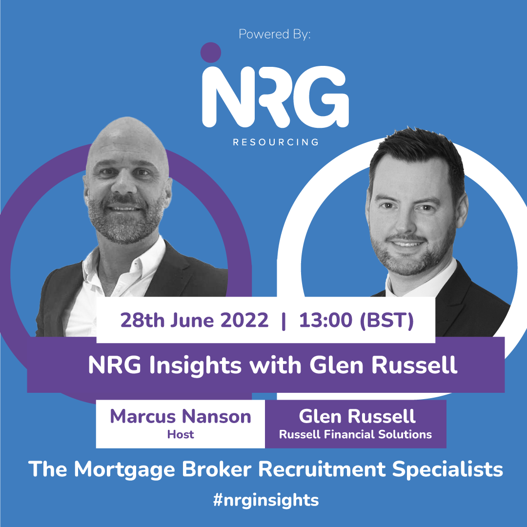 Russell Financial Solutions flyer, showing hosts Marcus Nanson and Glen Russell